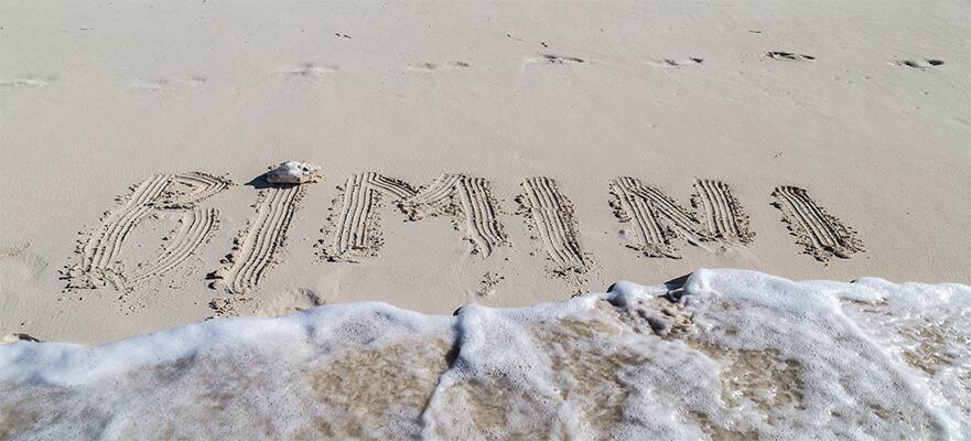 Words in sand